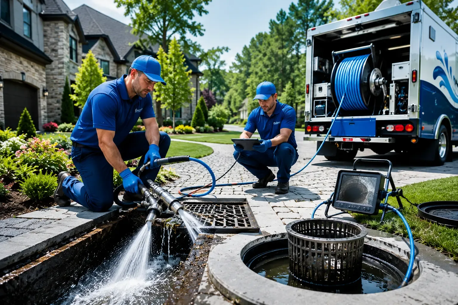 Local outdoor drain cleaning professionals in Mount Pleasant Mills, PA